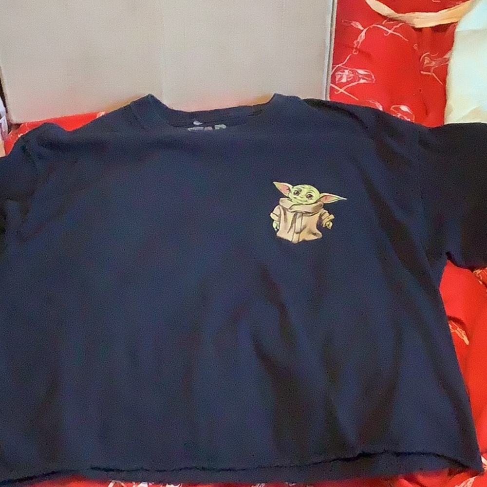 Navy stars wars tee